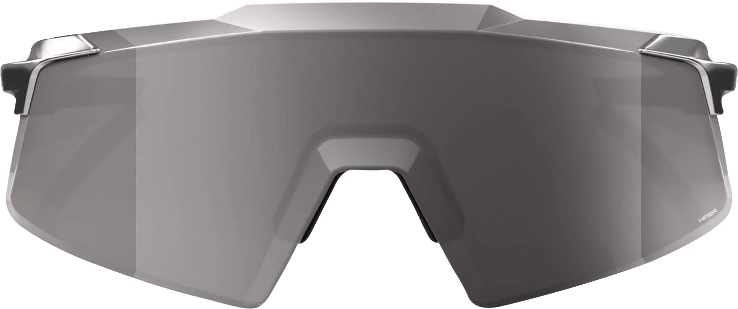100% Aerocraft Cycling Sunglasses - Gloss Chrome - Image 3