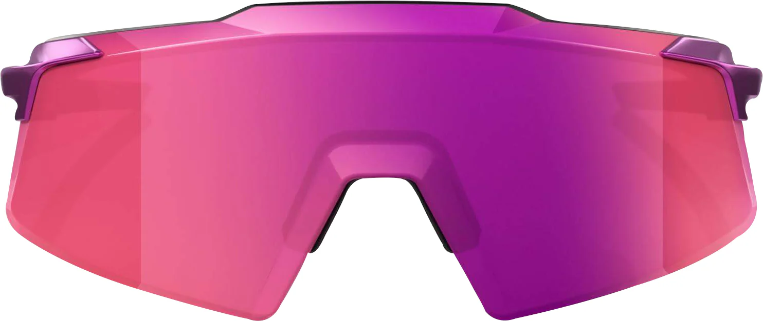 100% Aerocraft Cycling Sunglasses - Gloss Purple Chrome - Image 3