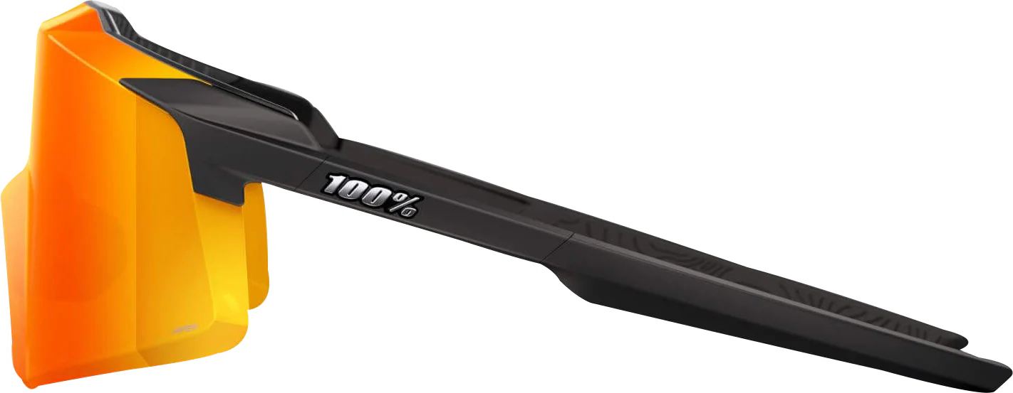 100% Aerocraft Cycling Sunglasses - Soft Tact Black - Image 2
