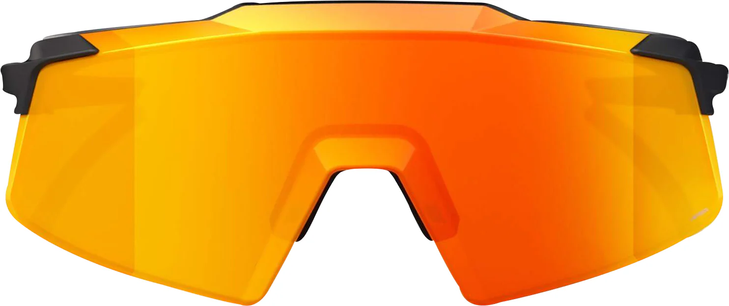 100% Aerocraft Cycling Sunglasses - Soft Tact Black - Image 3
