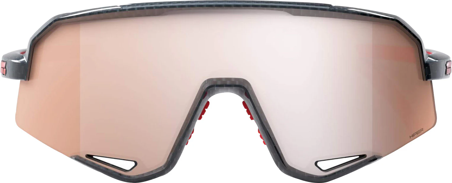 100% Slendale Cycling Sunglasses - Gloss Carbon Fibre - Image 3
