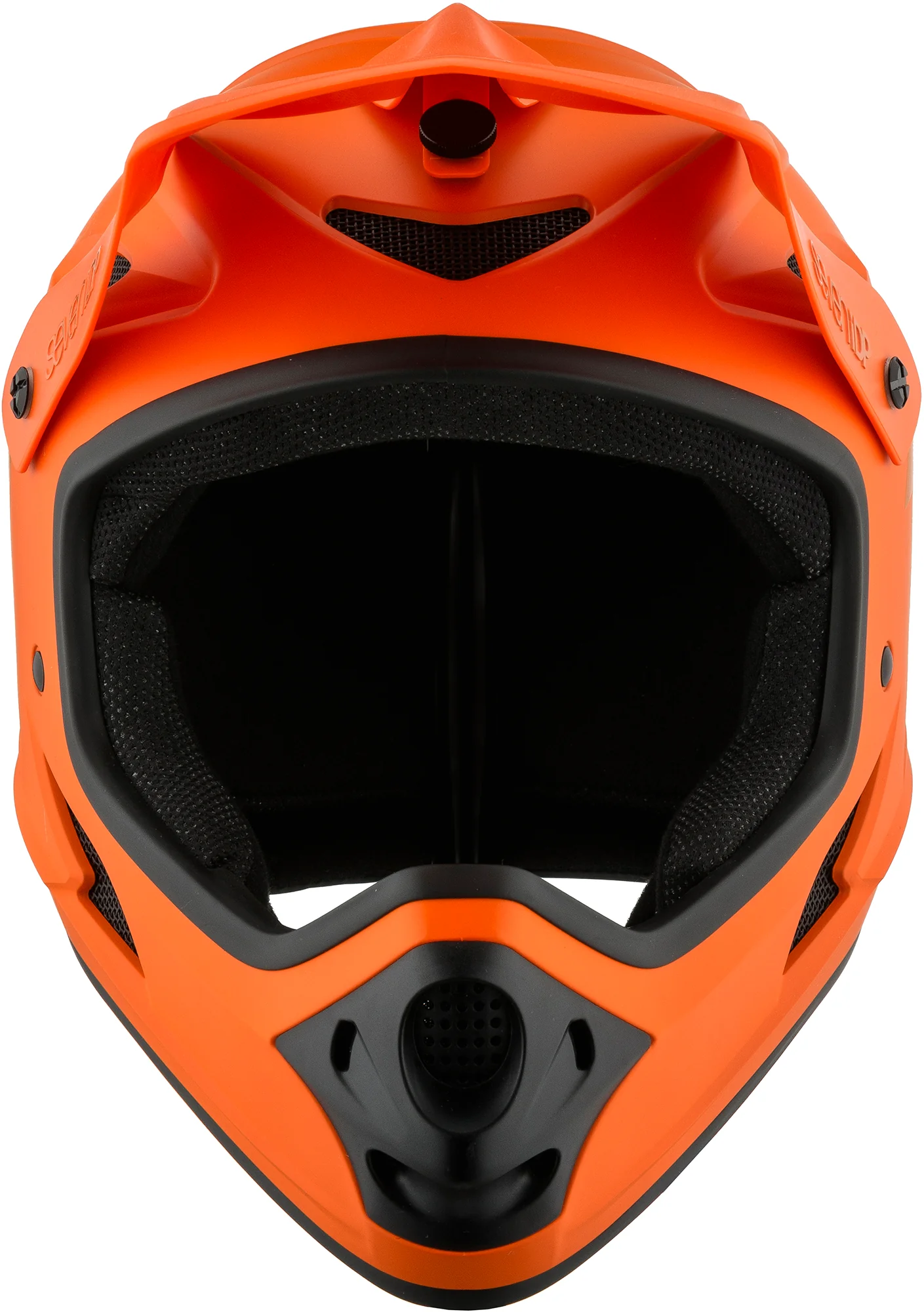7iDP M1 Full Face Cycling Helmet - Orange - Image 3