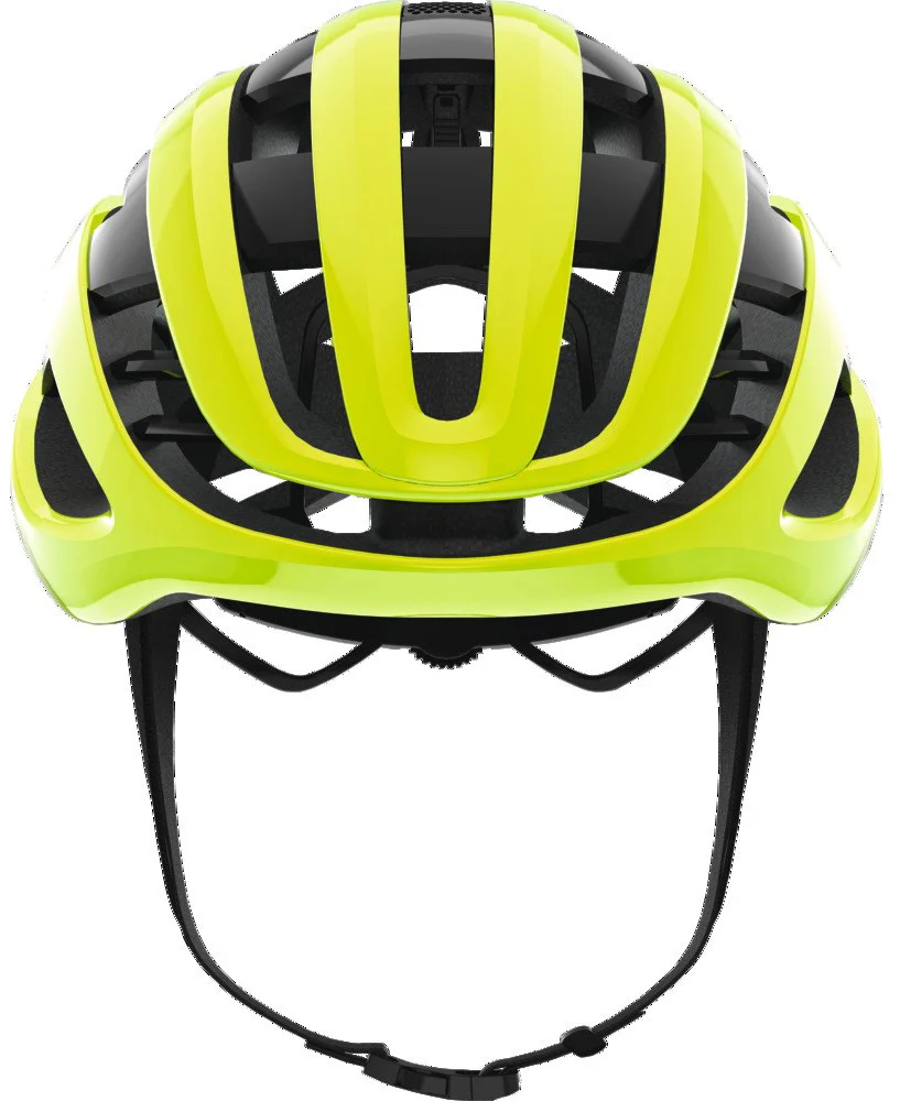 Abus AirBreaker Road Cycling Helmet - Yellow - Image 2