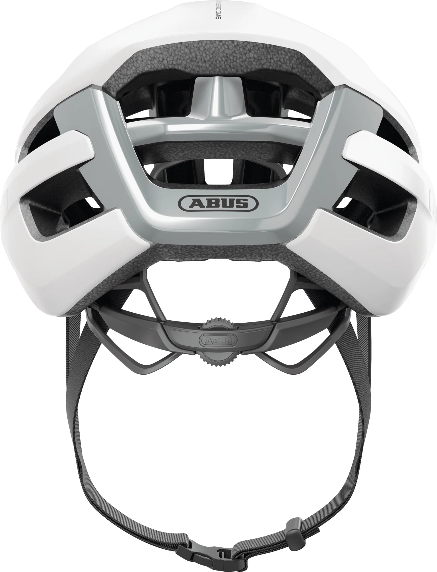 Abus Powerdome Road Cycling Helmet - White - Image 4