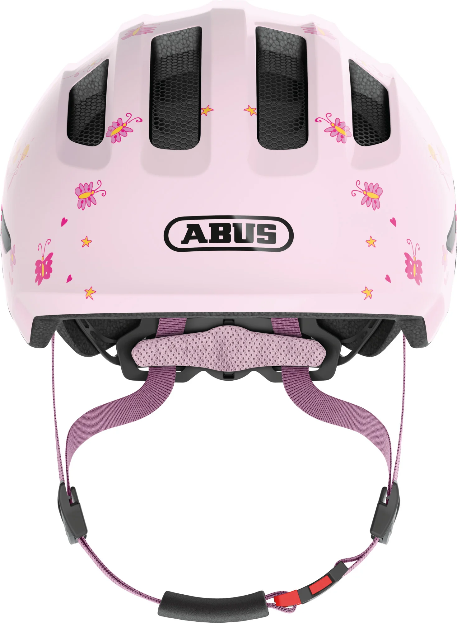 Abus Smiley 3.0 Junior Cycling Helmet - Pink - Image 2