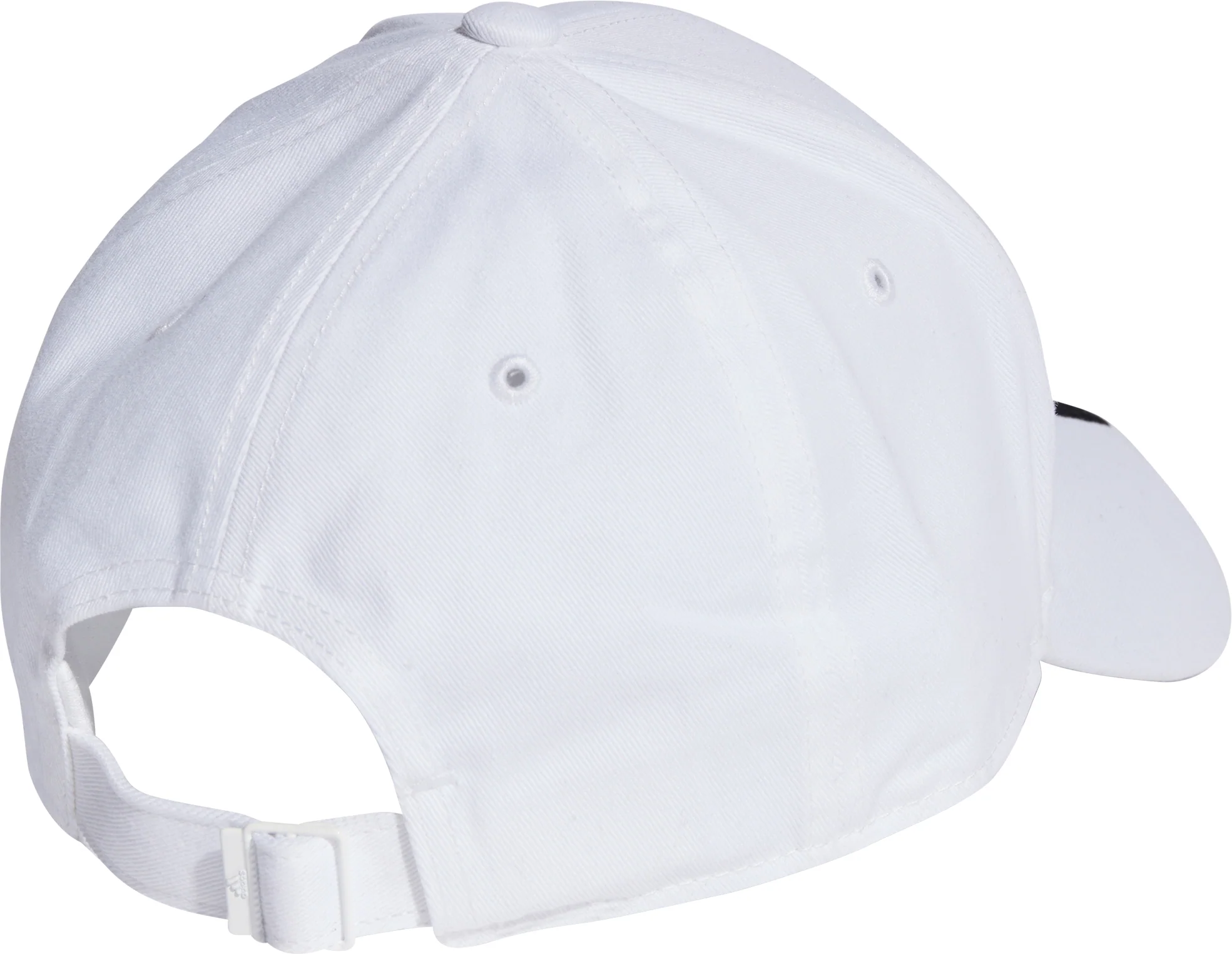 adidas 3 Stripes Cotton Twill Cap - White - Image 2