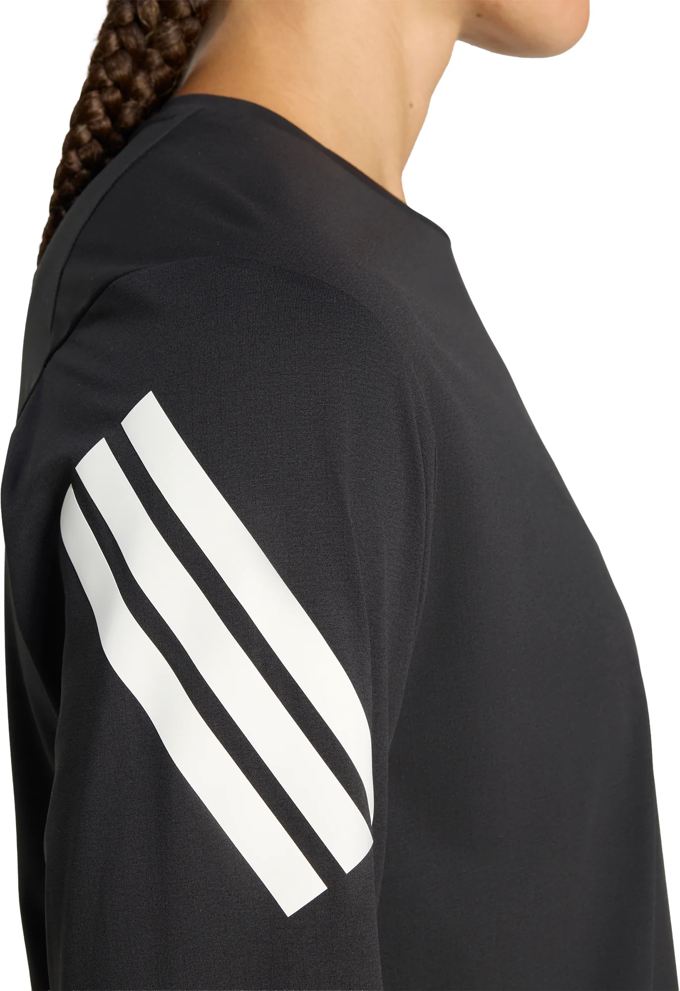 adidas Adi365 ClimaCool Long Sleeve Womens Running Top - Black - Image 3