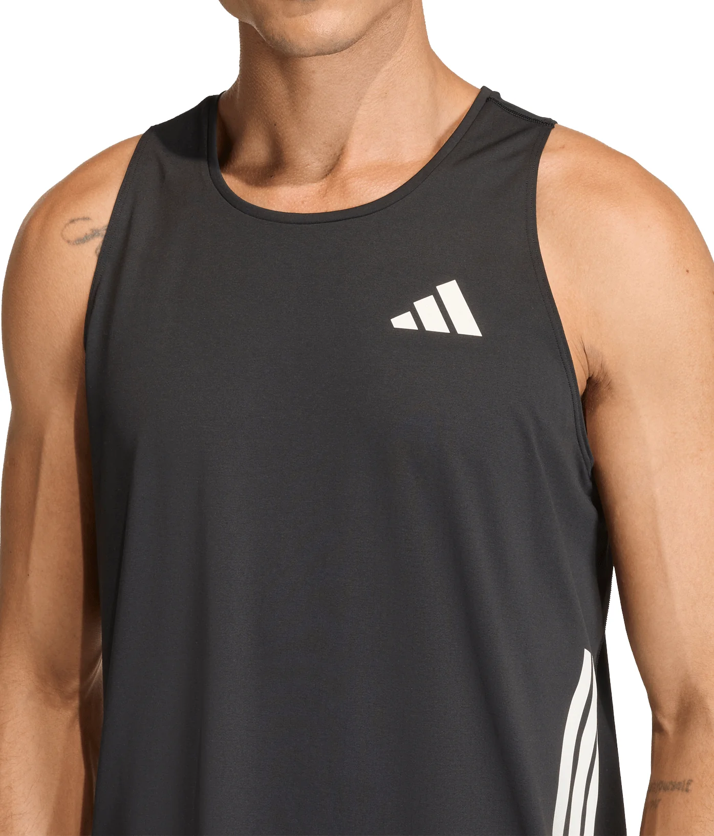 adidas Adi365 ClimaCool Mens Running Vest - Black - Image 4