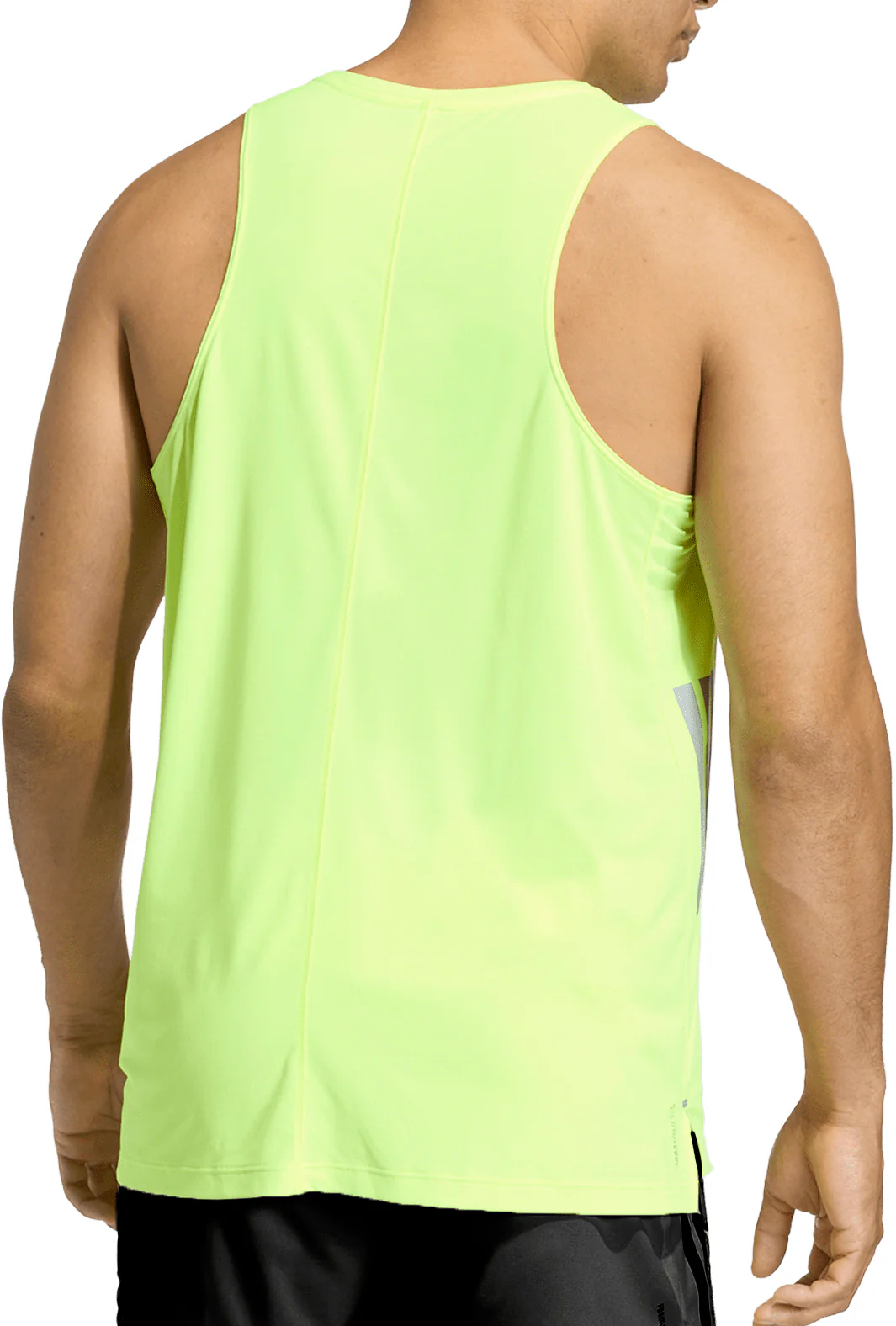 adidas Adi365 ClimaCool Mens Running Vest - Yellow - Image 2
