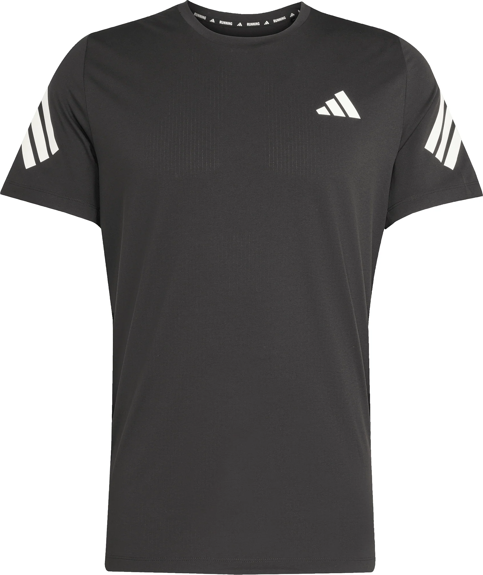 adidas Adi365 ClimaCool Short Sleeve Mens Running Top - Black - Image 5
