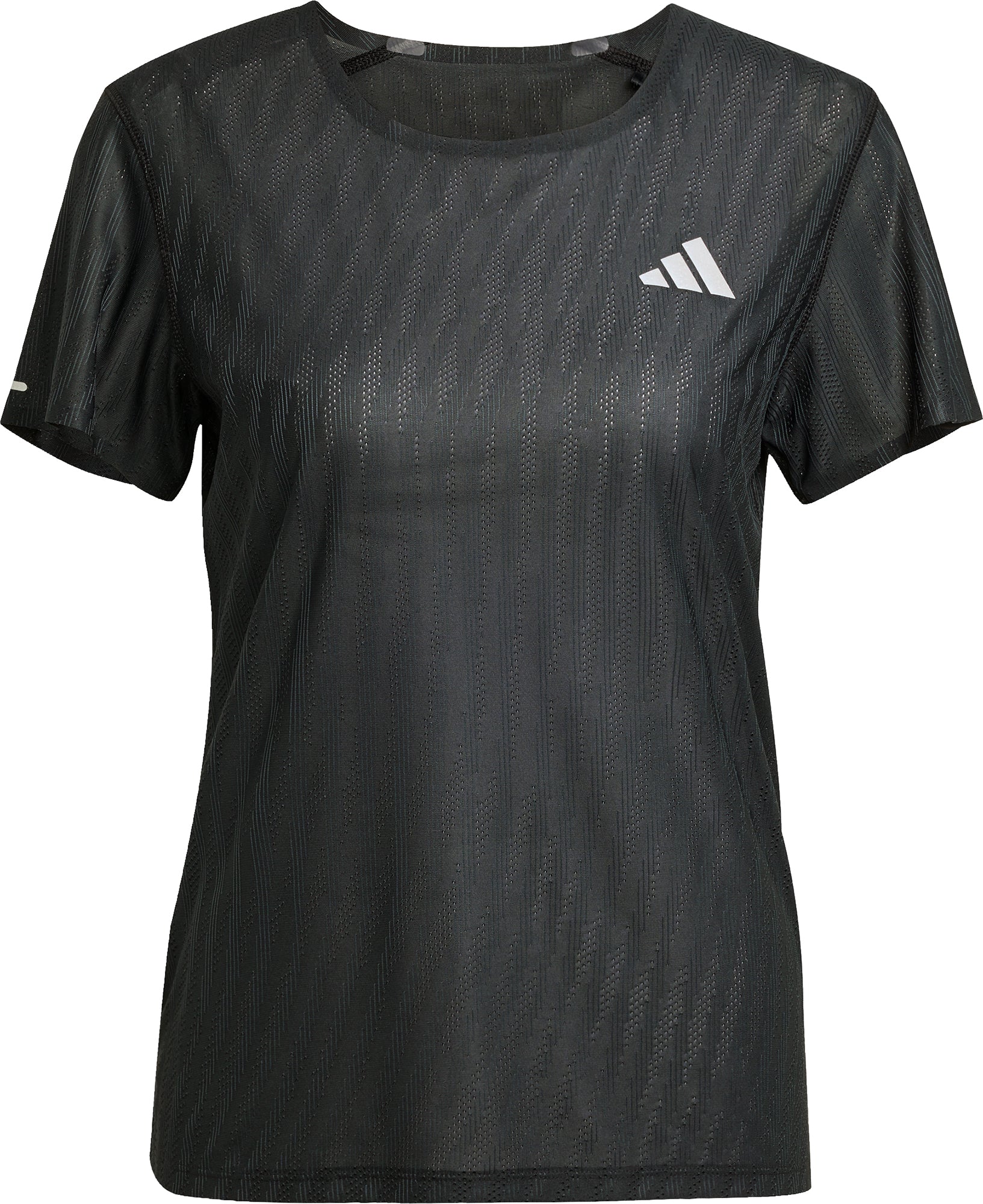 adidas Adi365 ClimaCool+ Short Sleeve Womens Running Top - Black - Image 5