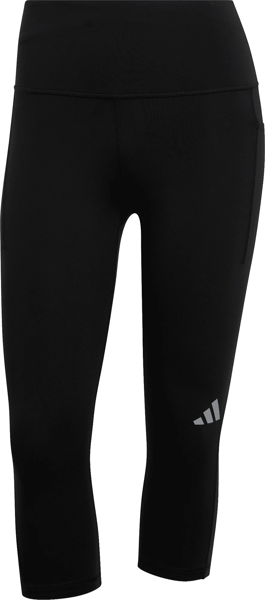 adidas Adi365 ClimaCool Womens 3/4 Capri Running Tights - Black - Image 5