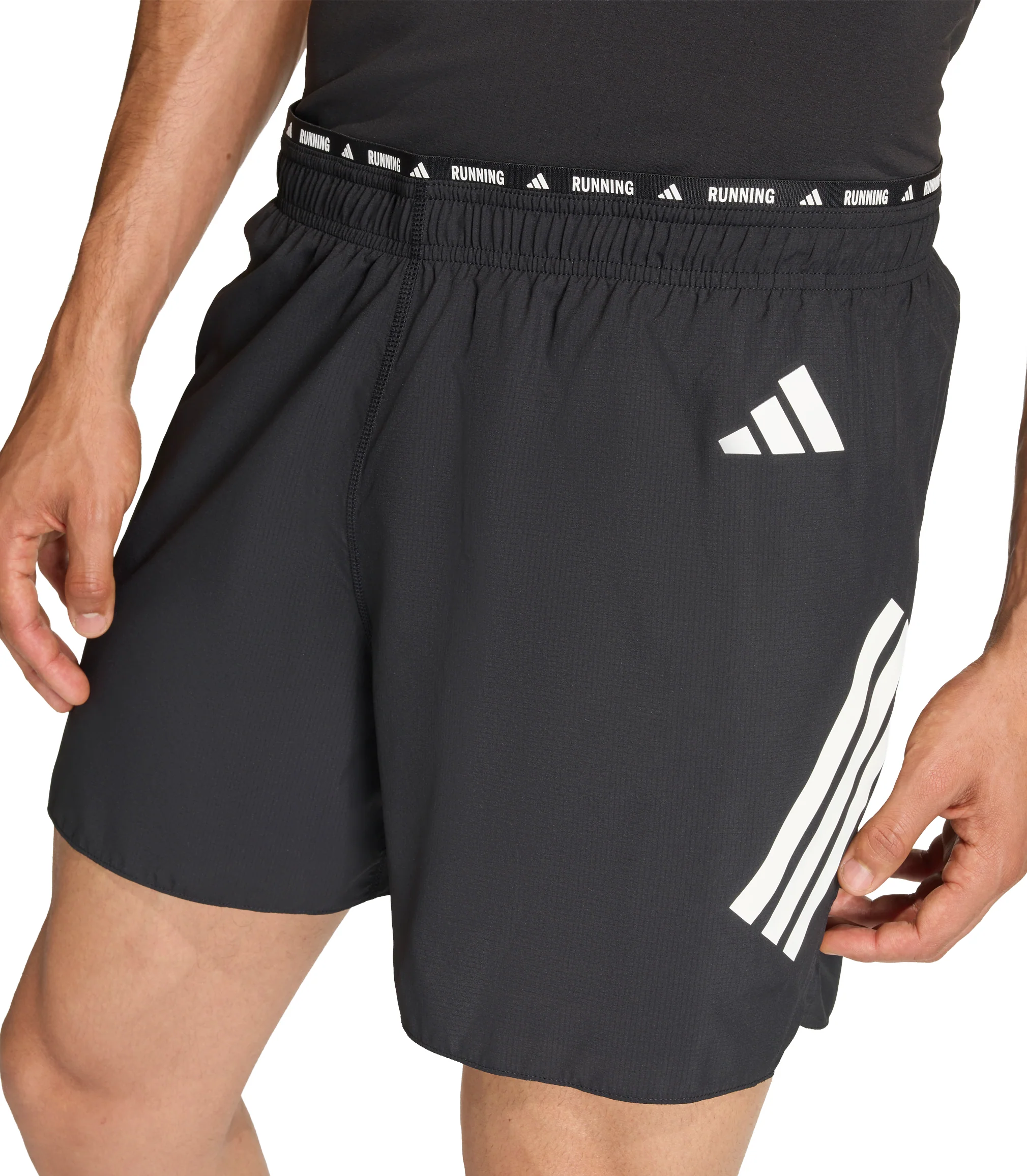adidas Adi365 Formation 5 Inch Mens Running Shorts - Black