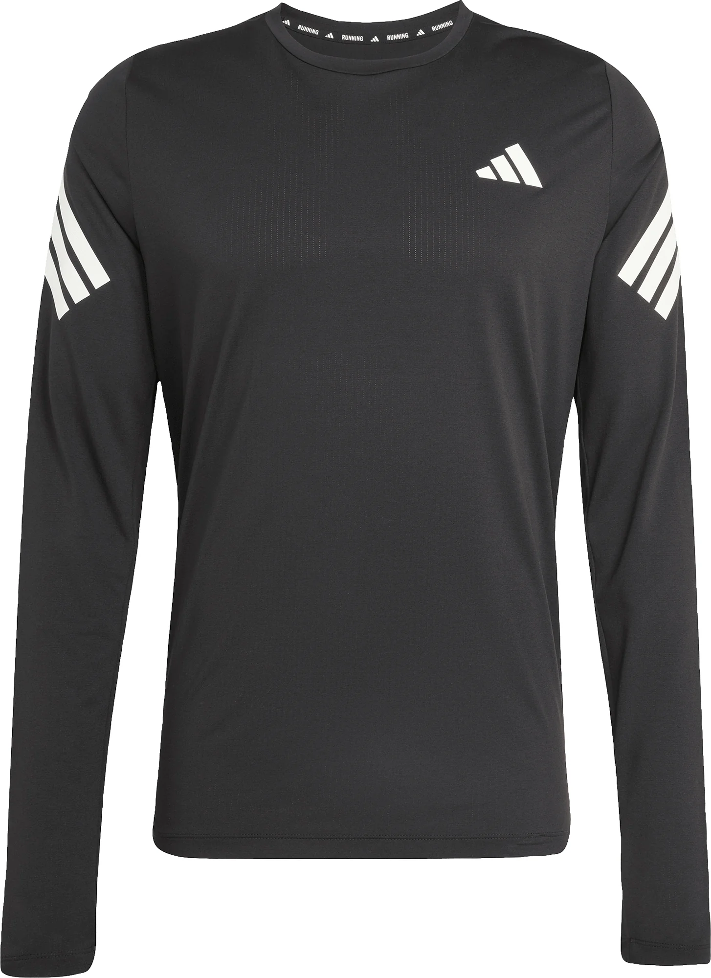 adidas Adi365 Iconic Long Sleeve Mens Running Top - Black - Image 5