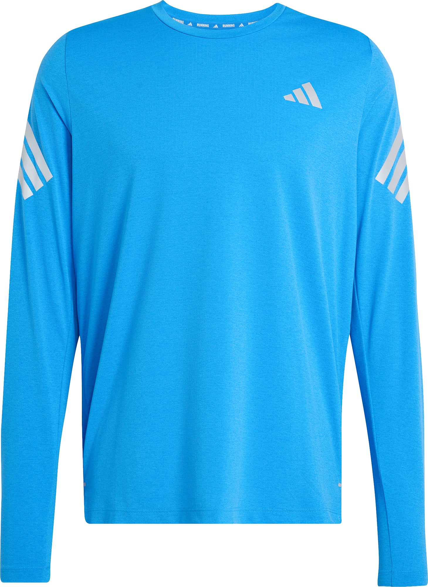 adidas Adi365 Iconic Long Sleeve Mens Running Top - Blue - Image 5