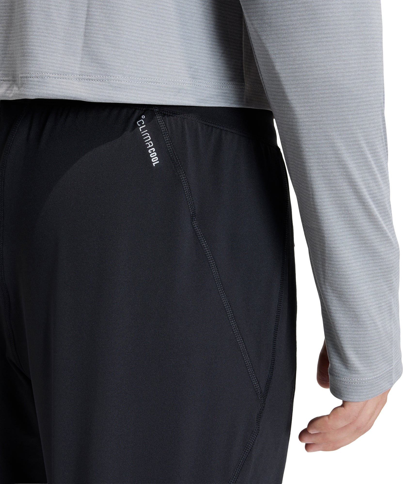 adidas Adi365 Iconic Mens Running Track Pants - Black - Image 3