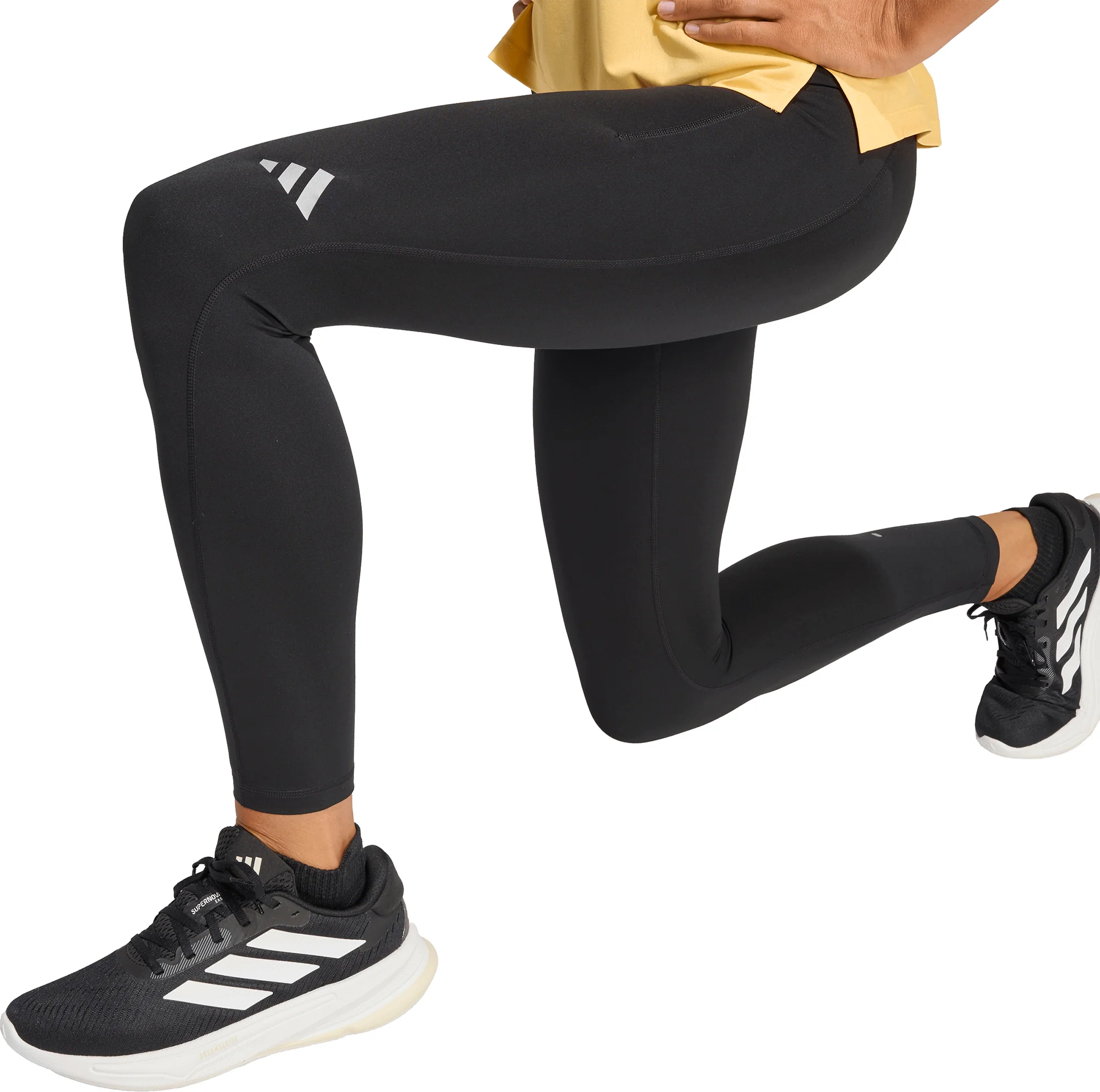 adidas Adi365 Womens 7/8 Running Tights - Black - Image 4