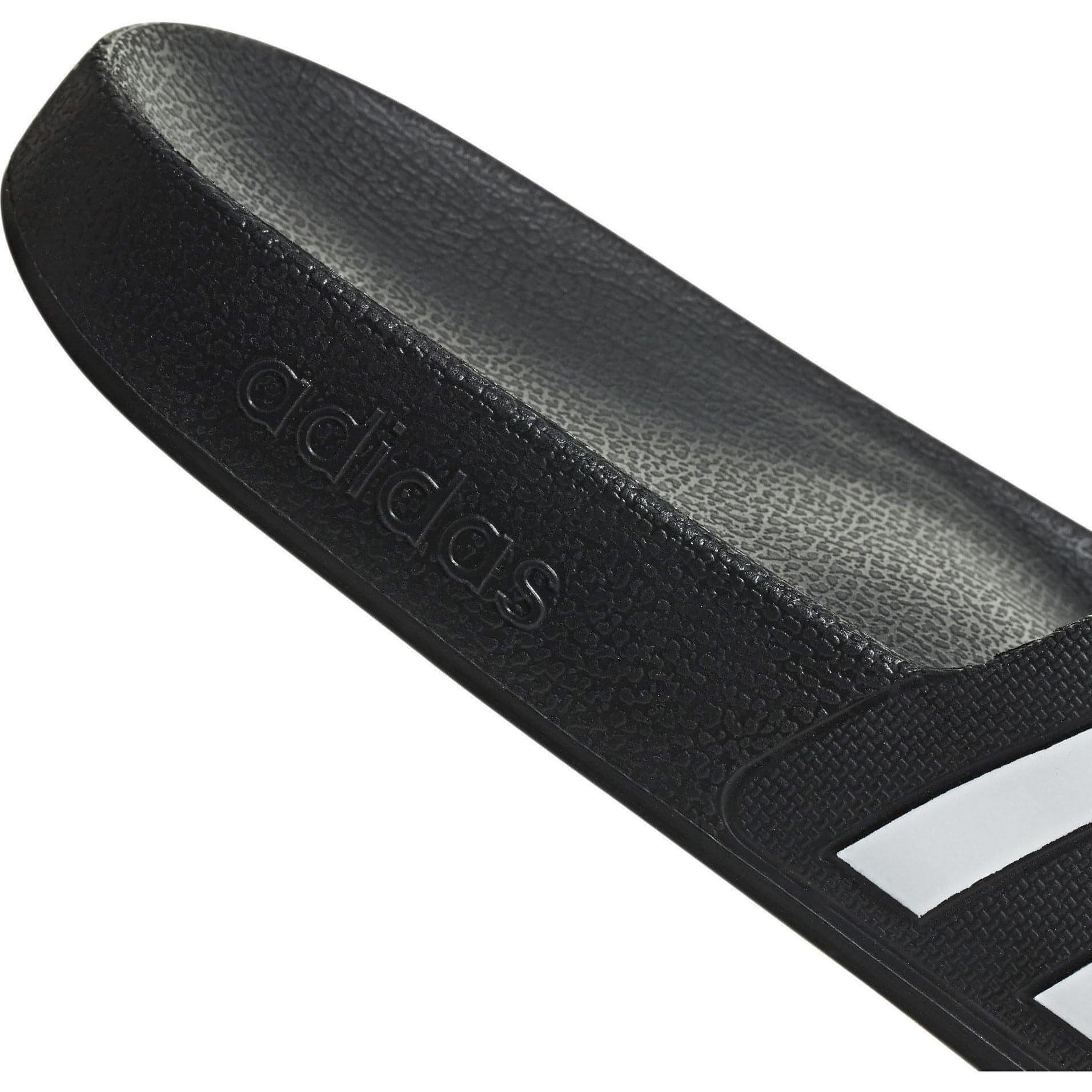 adidas Adilette Aqua Sliders - Black - Image 6
