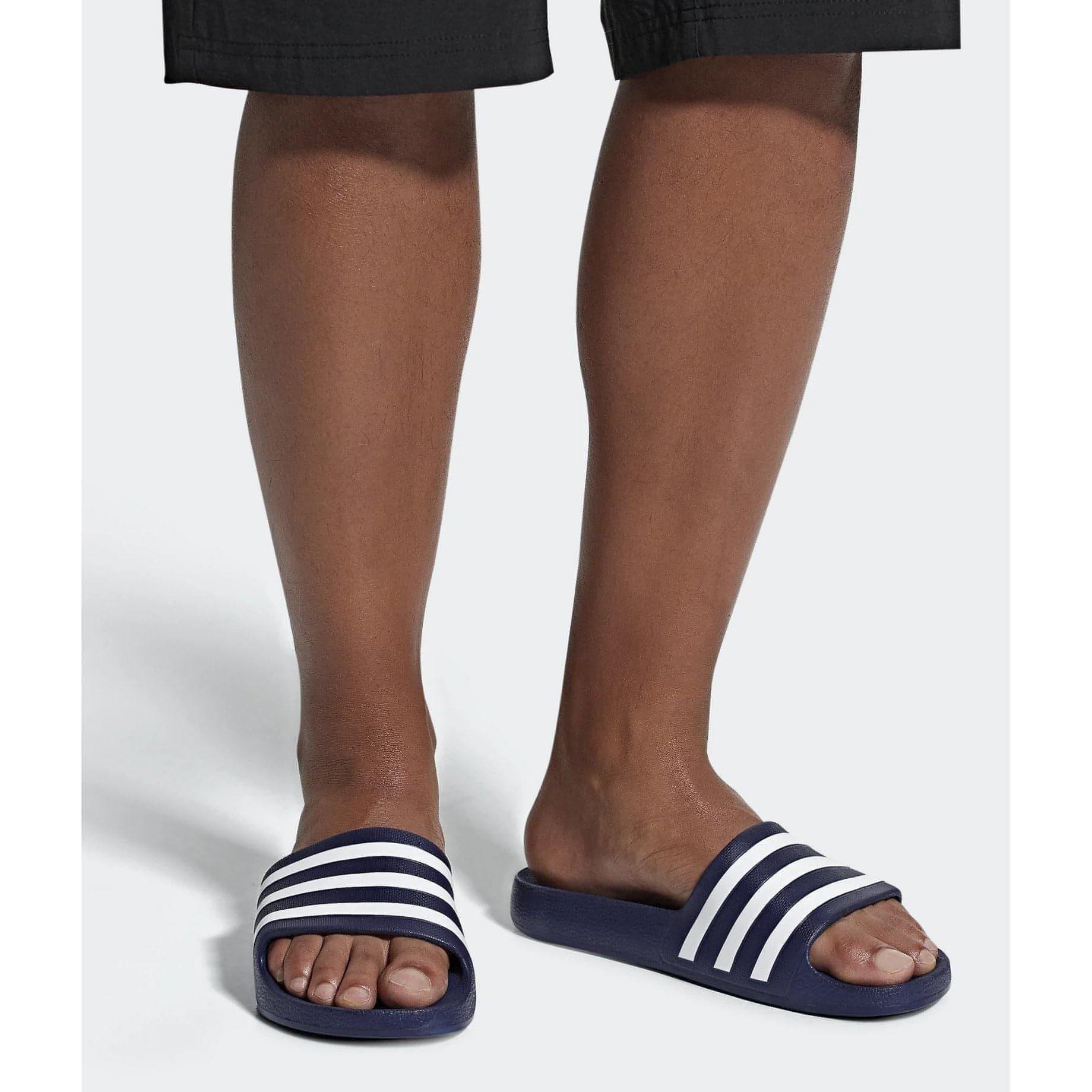 adidas Adilette Aqua Sliders - Blue - Image 10
