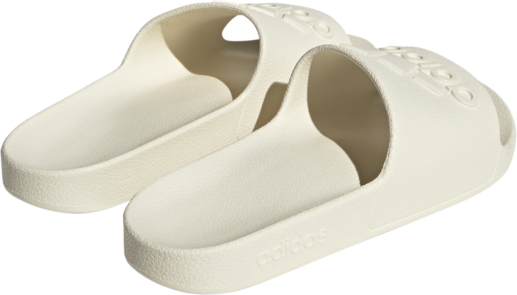 adidas Adilette Aqua Sliders - Cream - Image 5