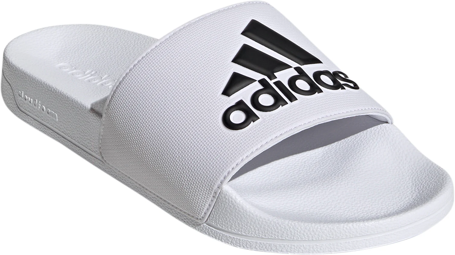 adidas Adilette Shower Sliders - White - Image 6