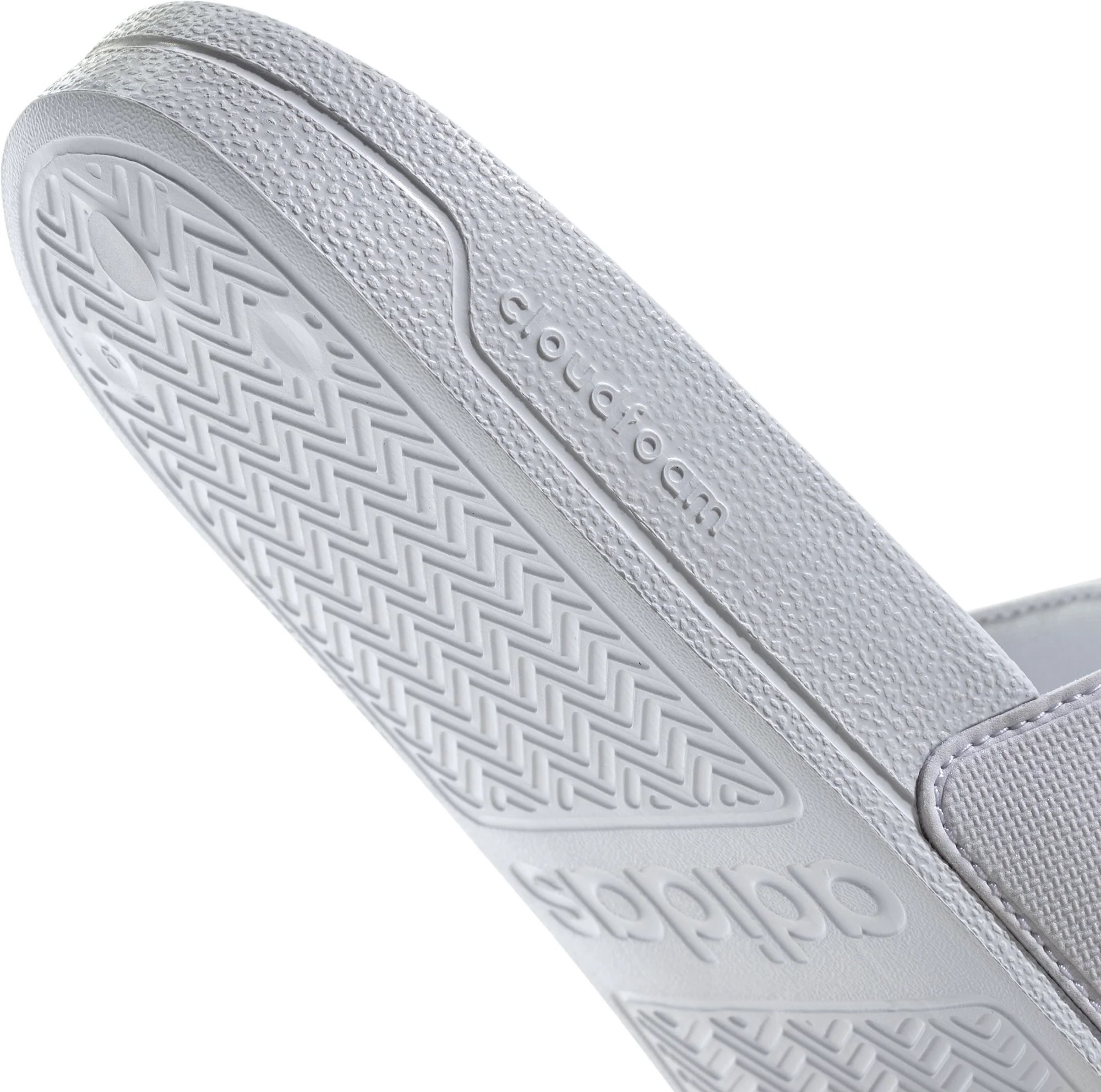 adidas Adilette Shower Sliders - White - Image 7