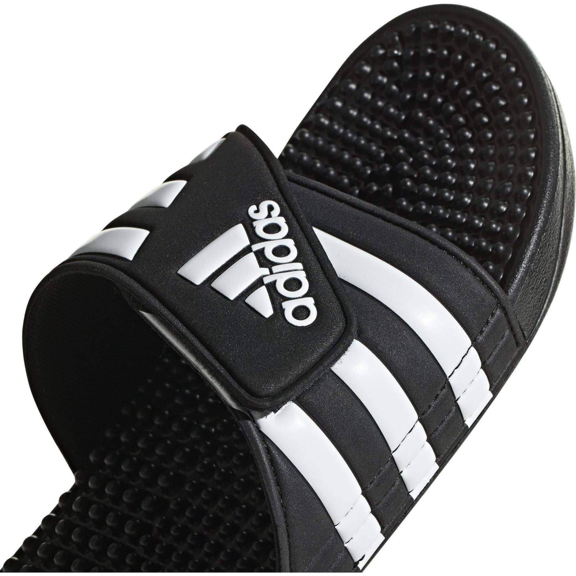 adidas Adissage Sliders - Black - Image 9