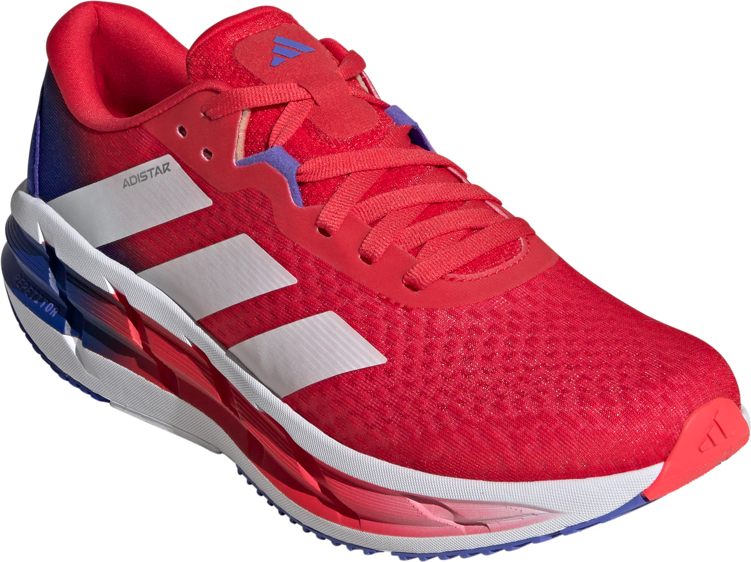 adidas Adistar 3.0 Mens Running Shoes - Red - Image 6