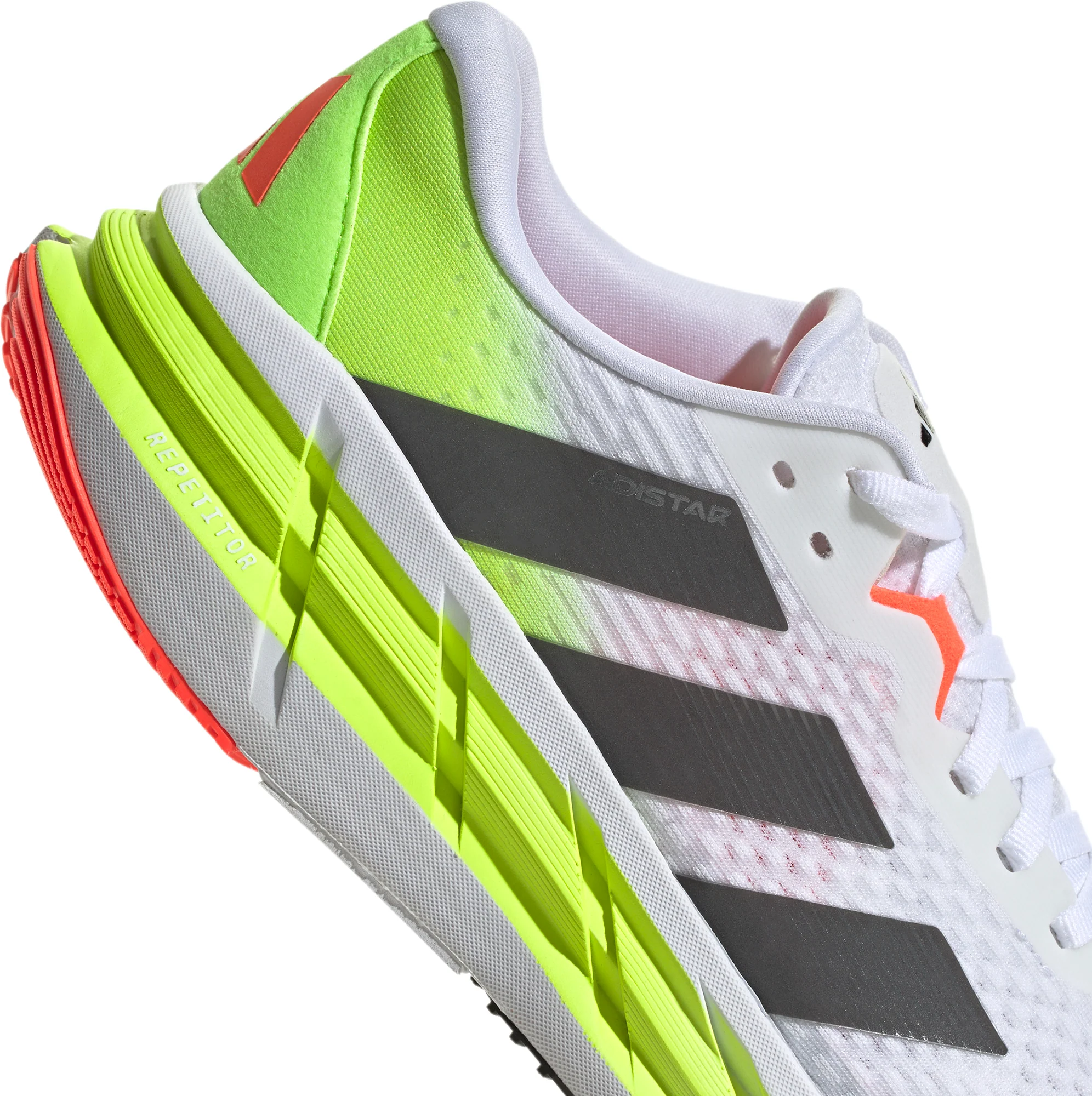 adidas Adistar 3.0 Mens Running Shoes - White - Image 7