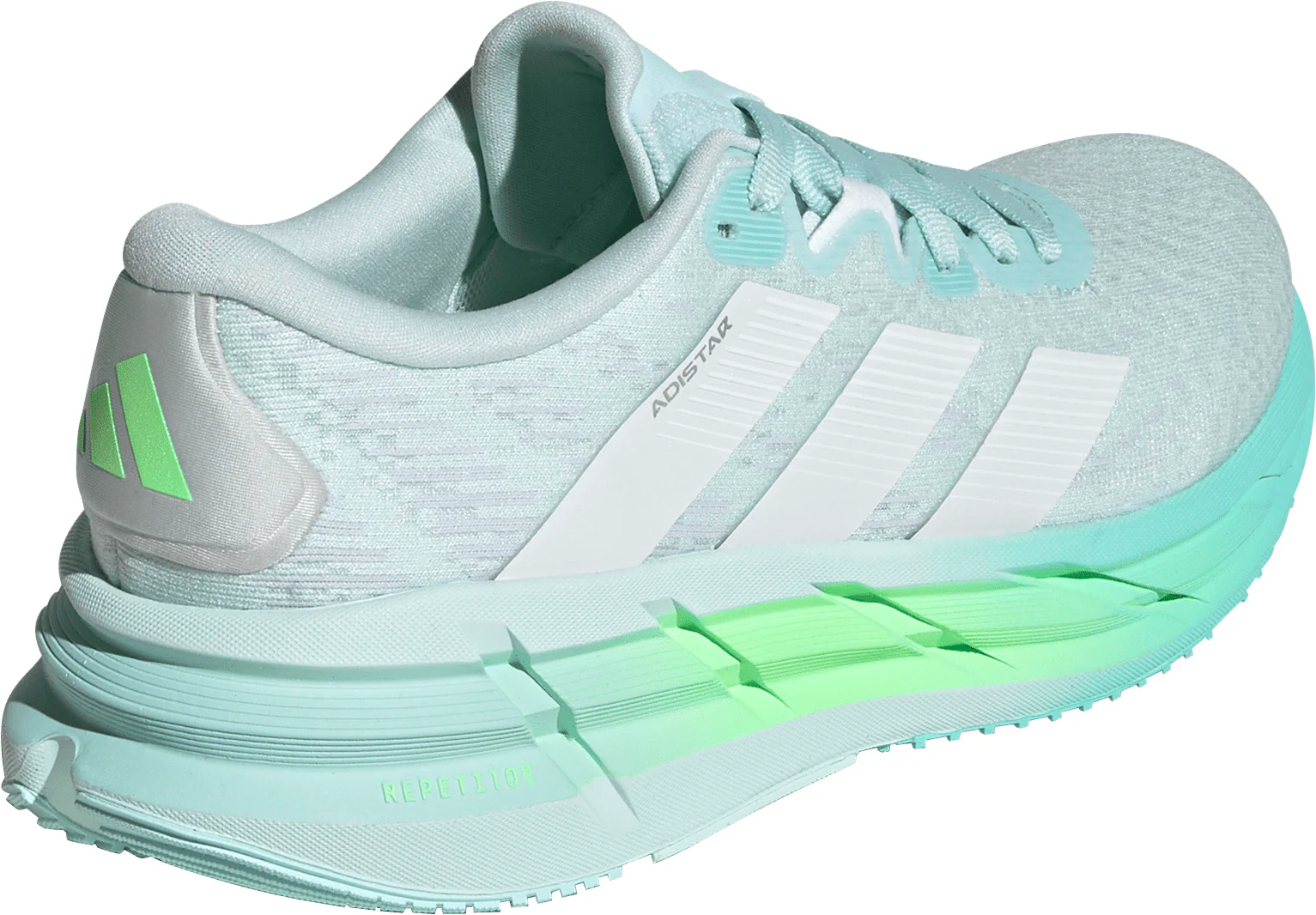 adidas Adistar 4.0 Womens Running Shoes - Green - Image 5