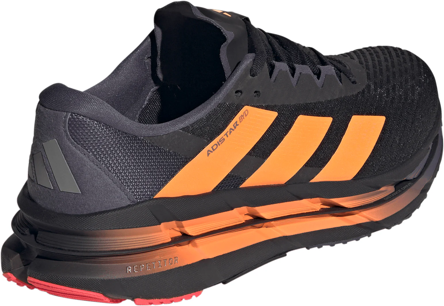adidas Adistar BYD Mens Running Shoes - Black - Image 4