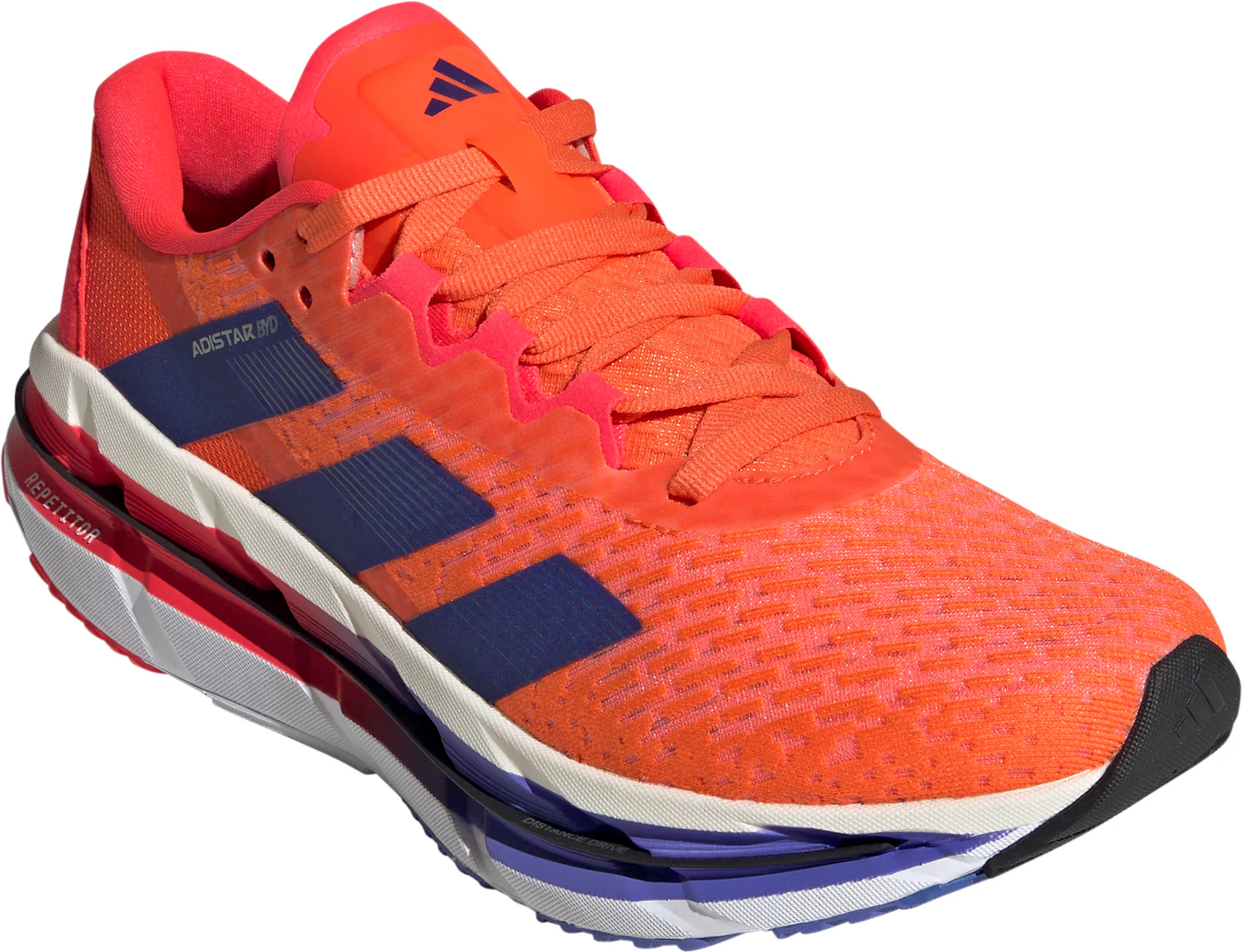 adidas Adistar BYD Mens Running Shoes - Orange - Image 6