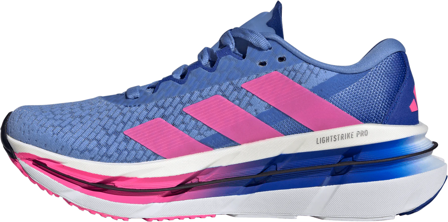 adidas Adistar BYD Womens Running Shoes - Blue - Image 3