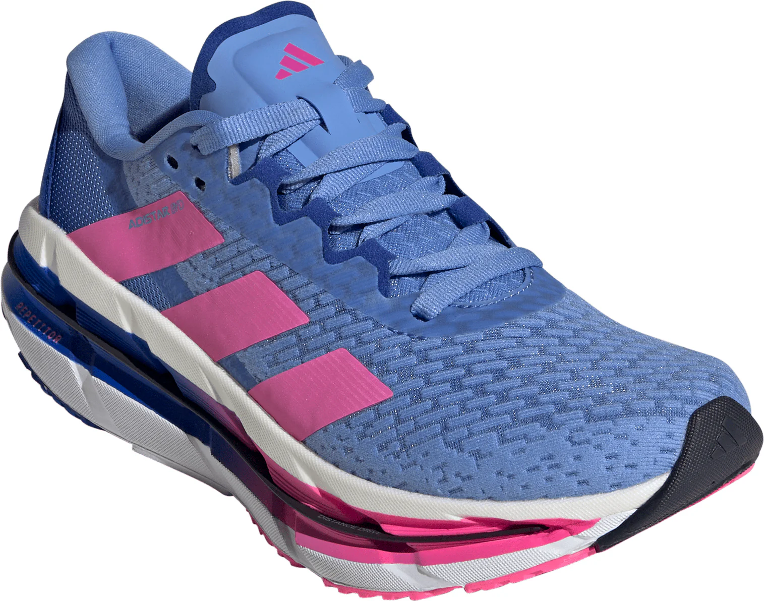 adidas Adistar BYD Womens Running Shoes - Blue - Image 6