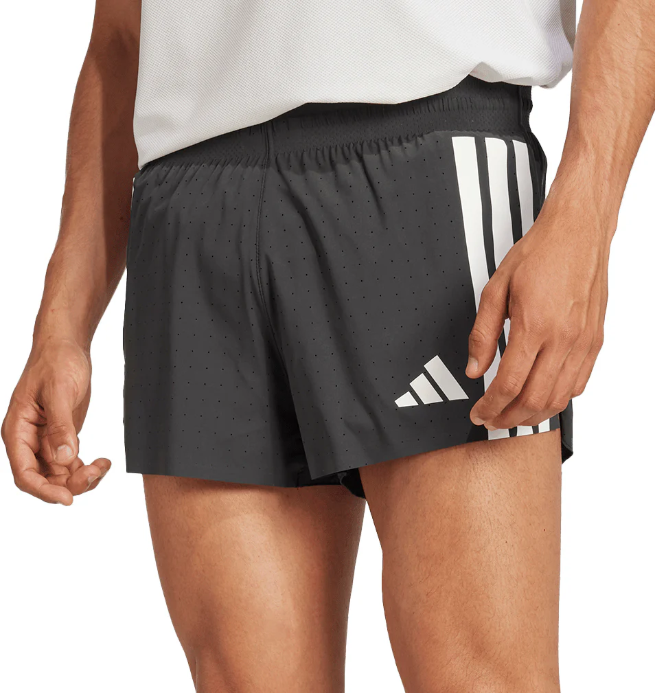 adidas Adizero 3 Inch Split Mens Running Shorts - Black