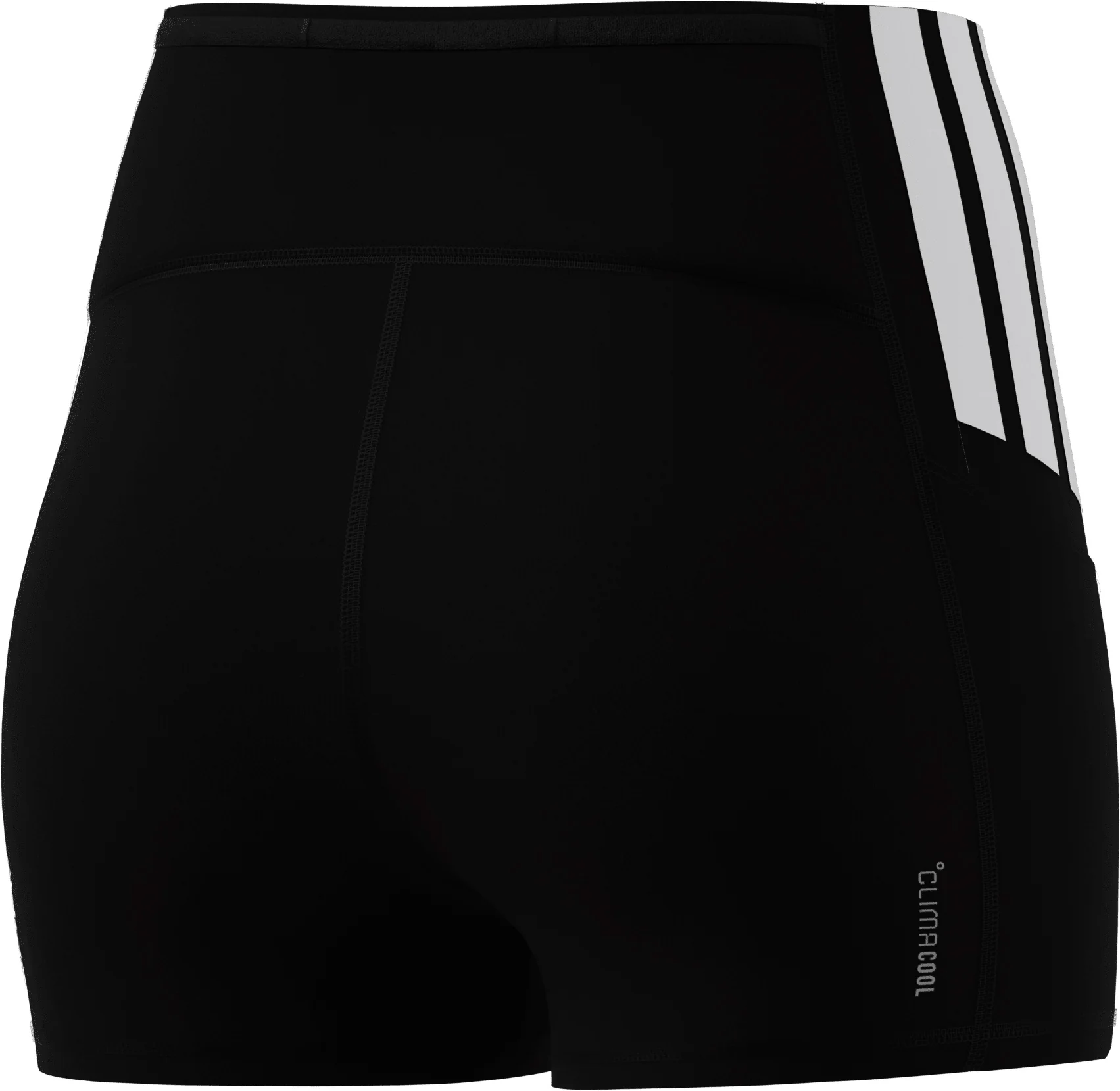 adidas Adizero 3 Inch Womens Short Running Tights - Black - Image 2
