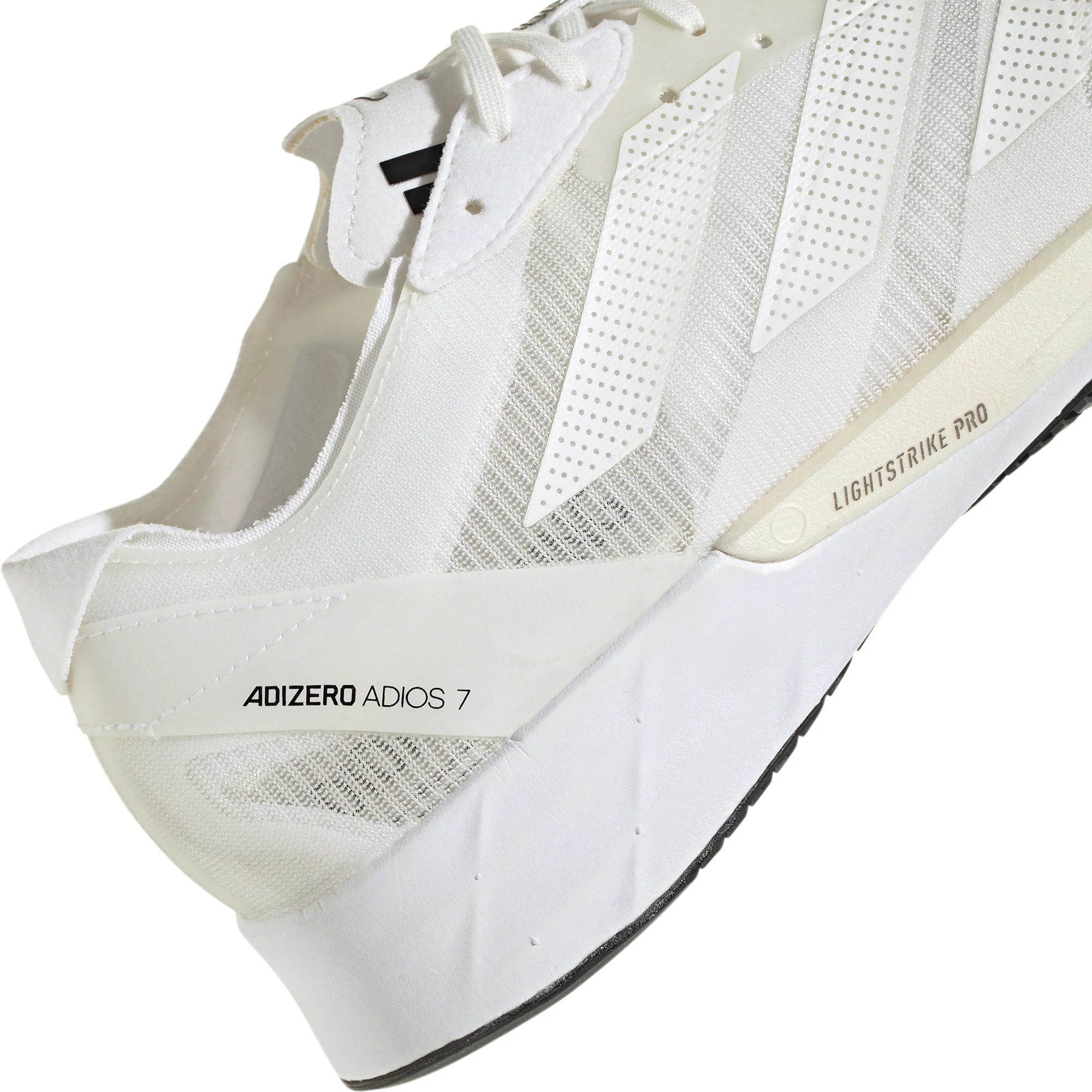 adidas Adizero Adios 7 Mens Running Shoes - White - Image 7