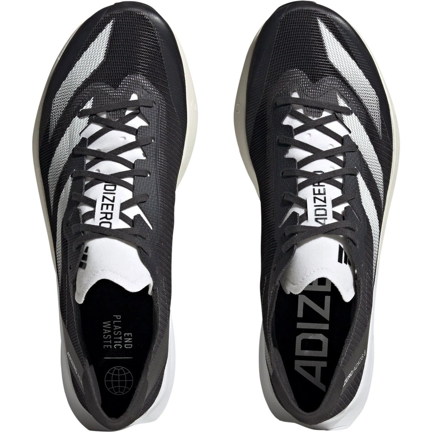 adidas Adizero Adios 8 Mens Running Shoes - Black - Image 4