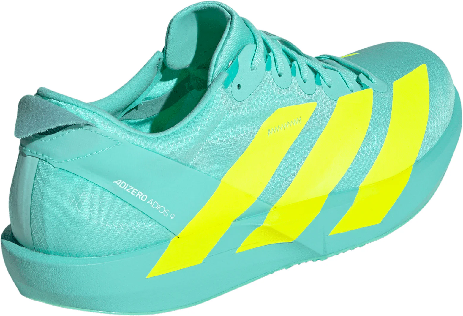 adidas Adizero Adios 9 Mens Running Shoes - Green - Image 5