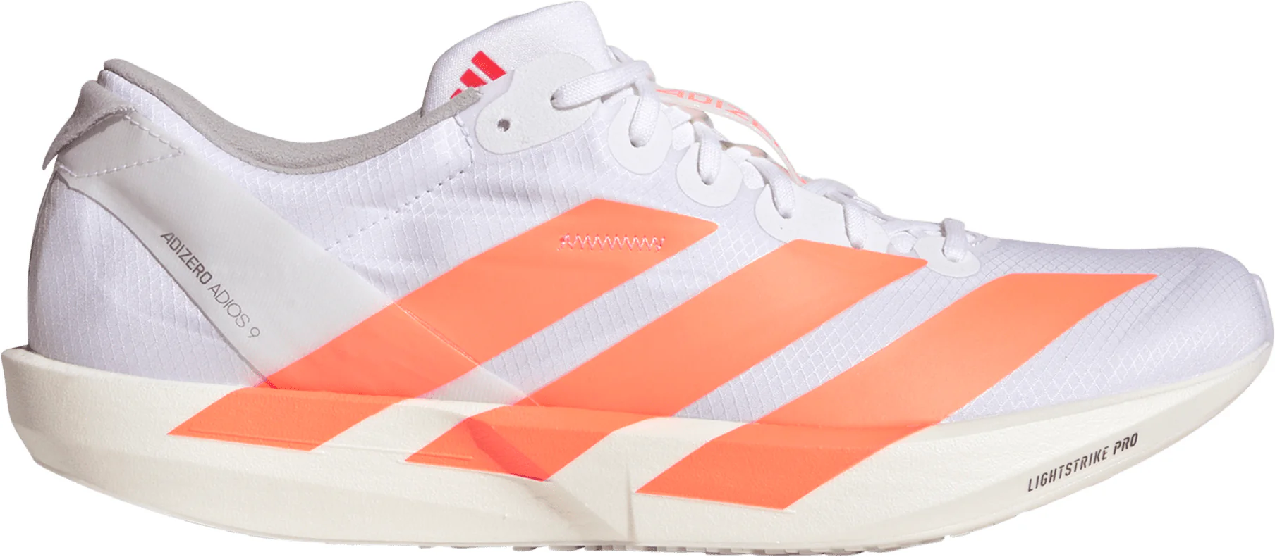 adidas Adizero Adios 9 Mens Running Shoes - White