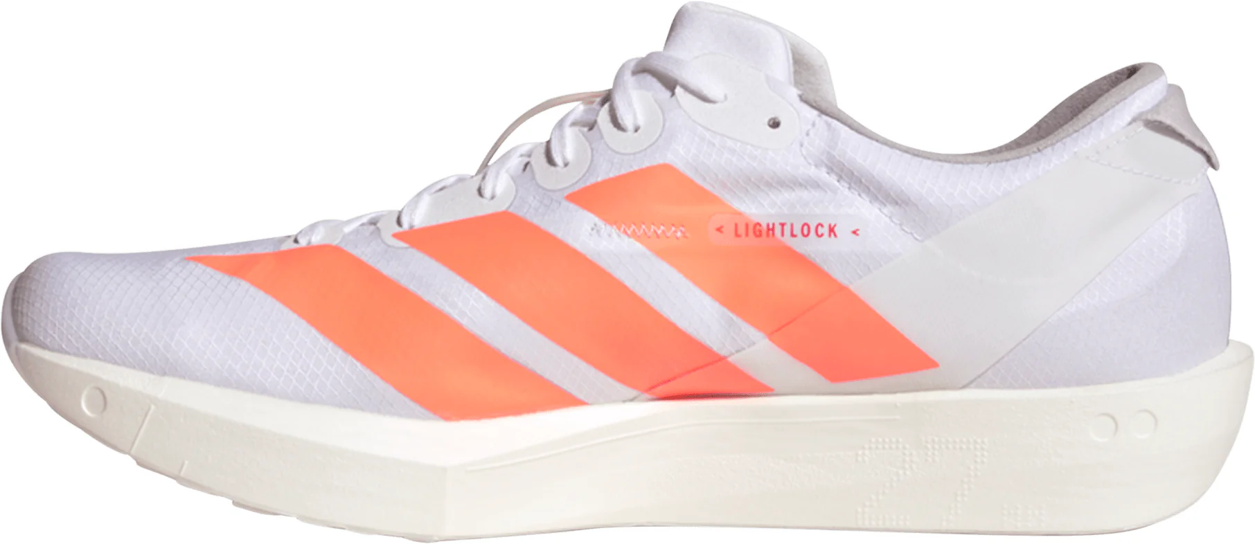 adidas Adizero Adios 9 Mens Running Shoes - White - Image 3