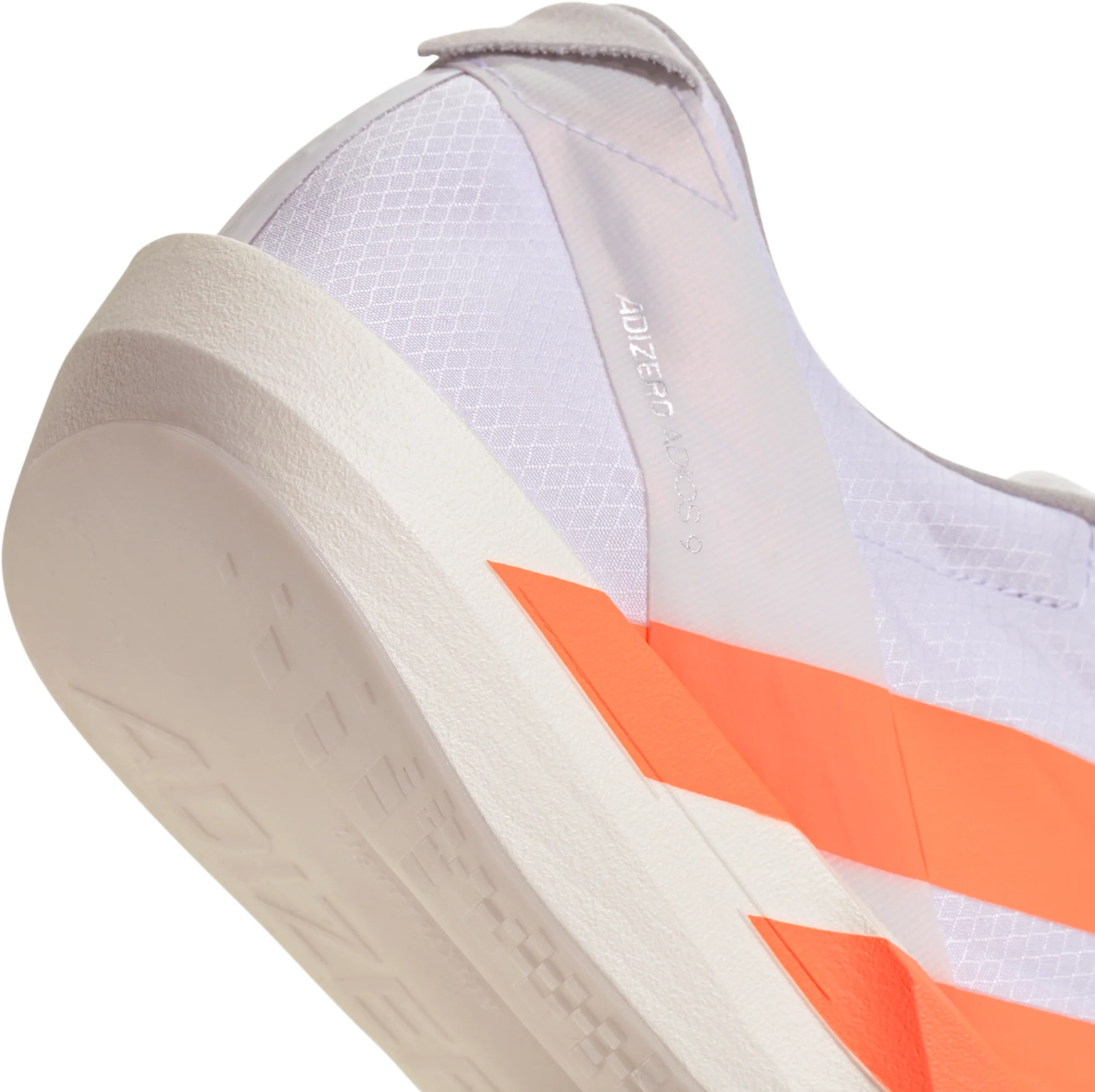 adidas Adizero Adios 9 Mens Running Shoes - White - Image 8