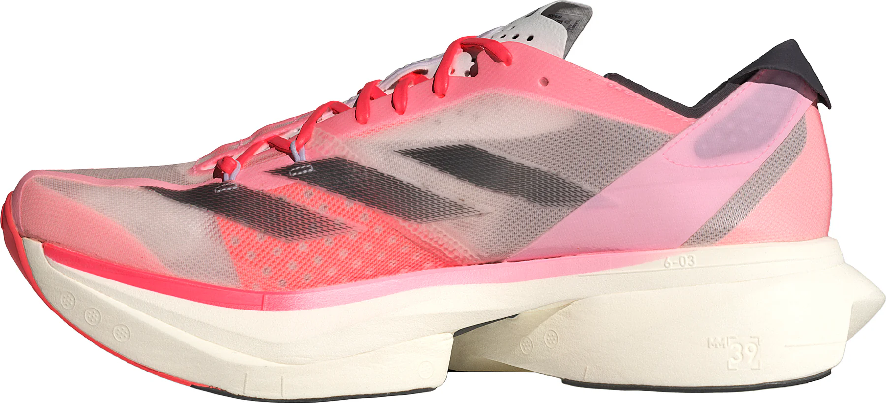adidas Adizero Adios Pro 3 Running Shoes - Pink - Image 3