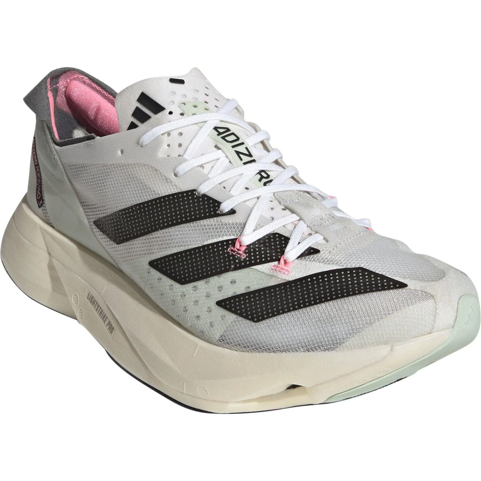 adidas Adizero Adios Pro 3 Running Shoes - White - Image 6