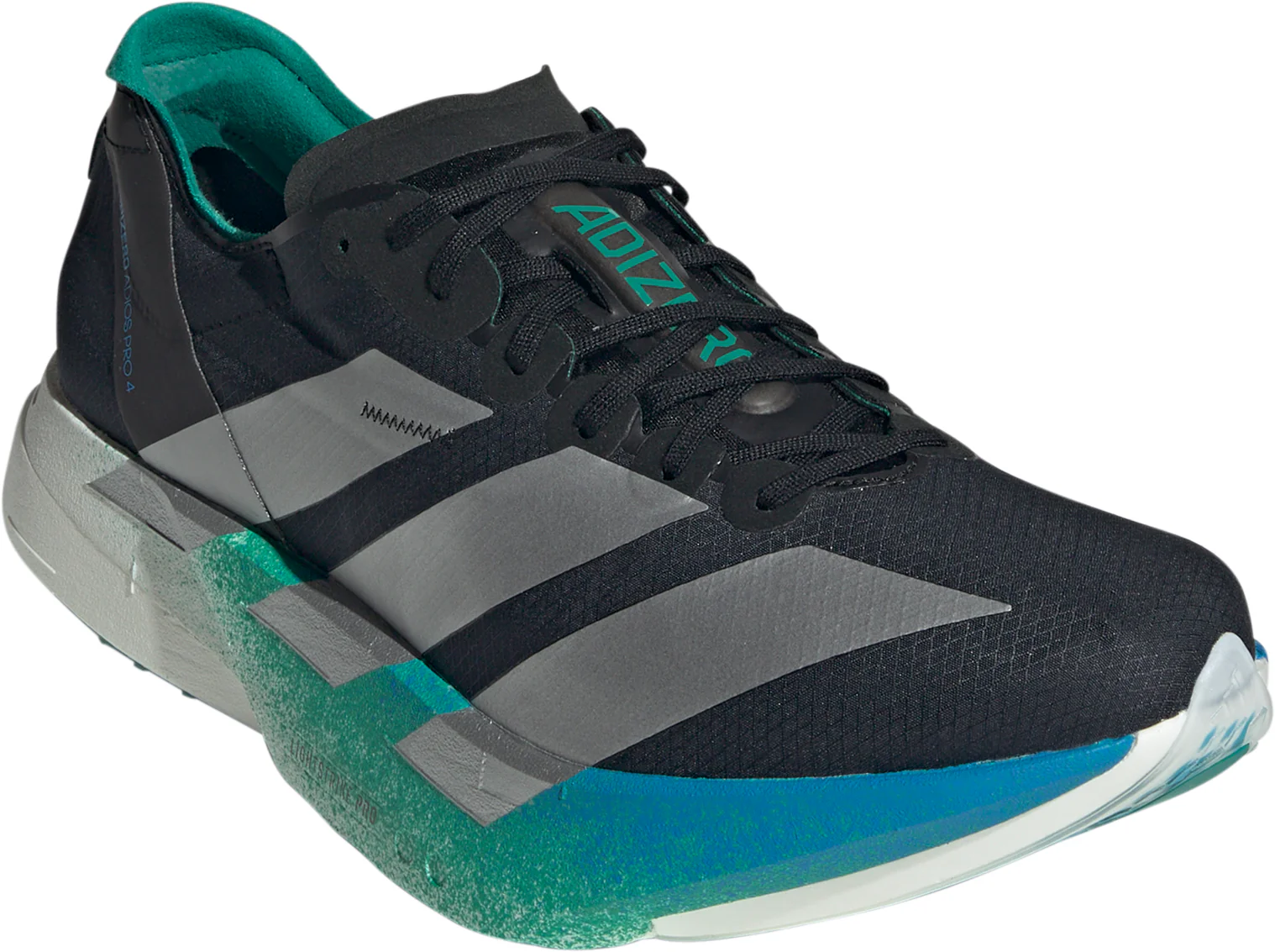 adidas Adizero Adios Pro 4 Mens Running Shoes - Black - Image 6