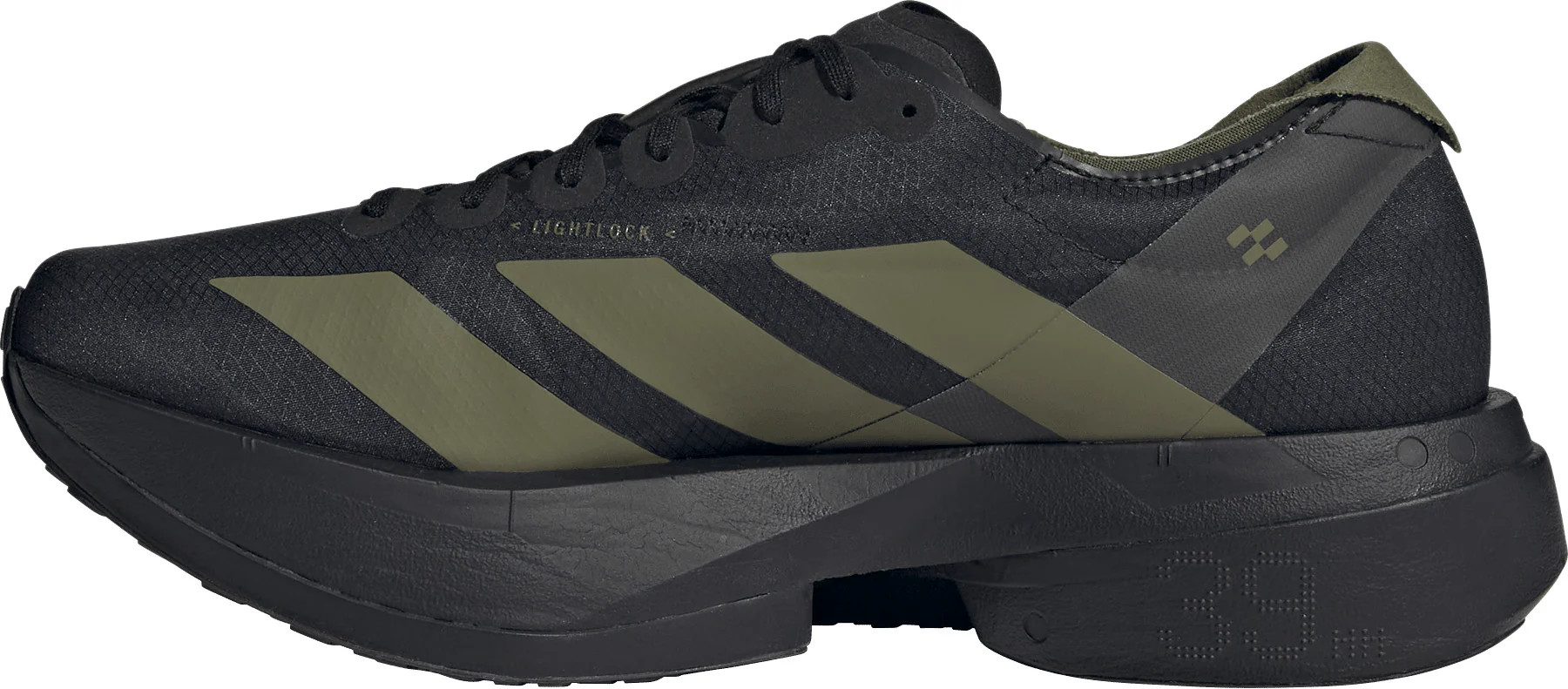 adidas Adizero Adios Pro 4 Mens Running Shoes - Black - Image 3