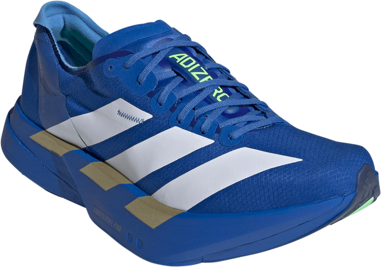 adidas Adizero Adios Pro 4 Mens Running Shoes - Blue - Image 6
