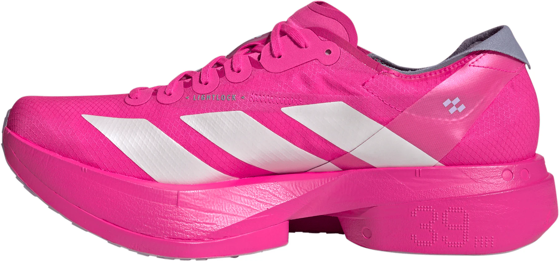 adidas Adizero Adios Pro 4 Mens Running Shoes - Pink - Image 3