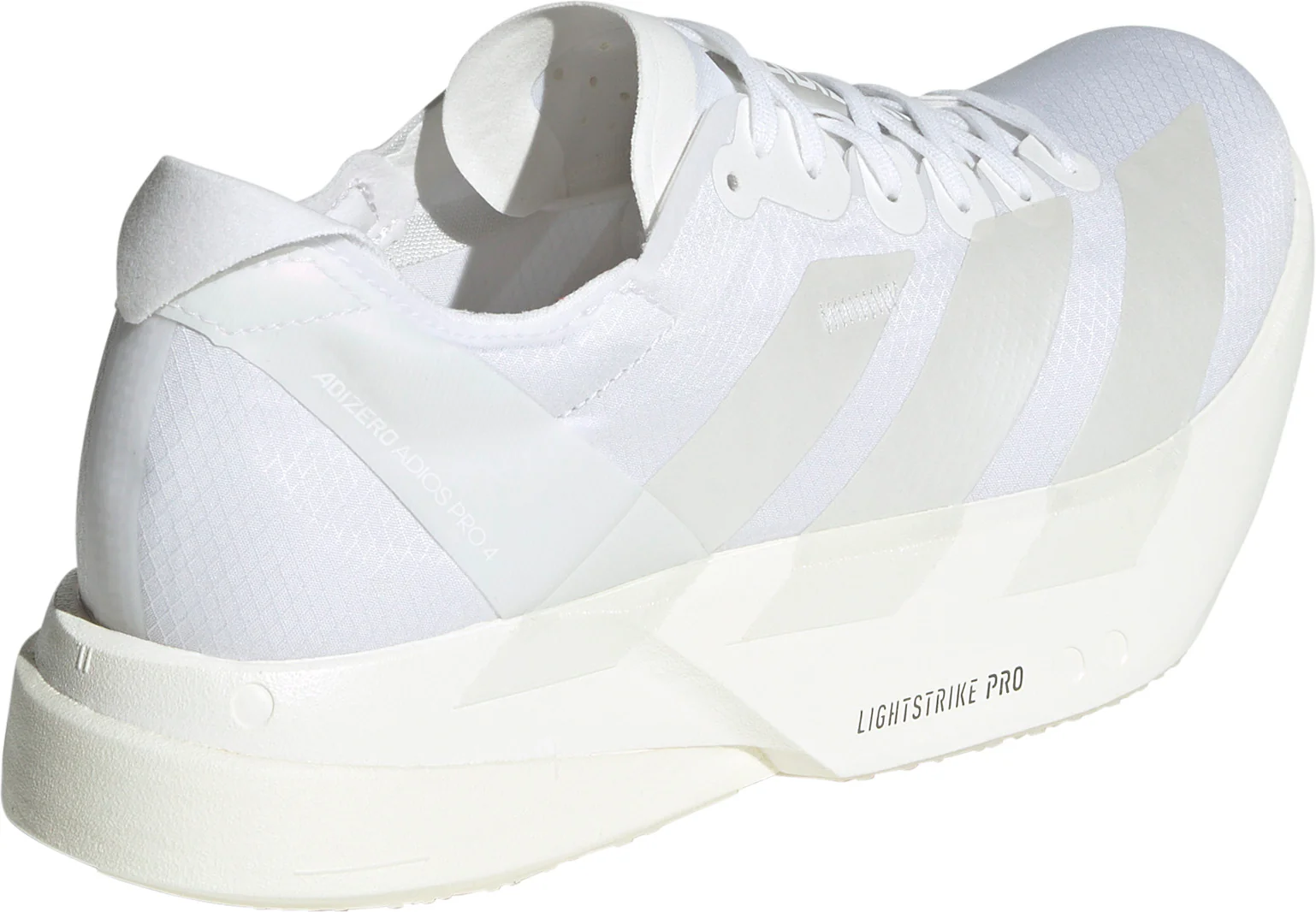 adidas Adizero Adios Pro 4 Mens Running Shoes - White - Image 5