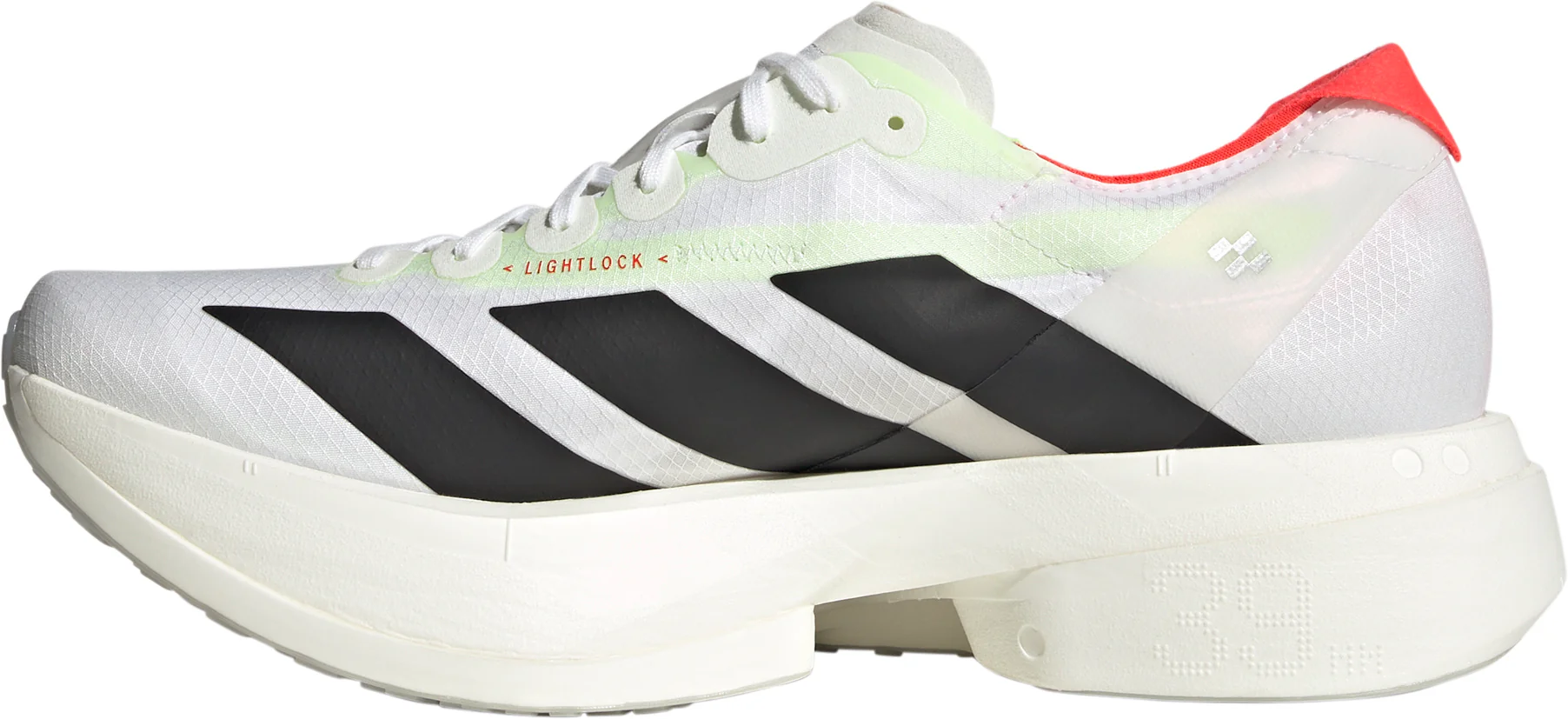 adidas Adizero Adios Pro 4 Mens Running Shoes - White - Image 3